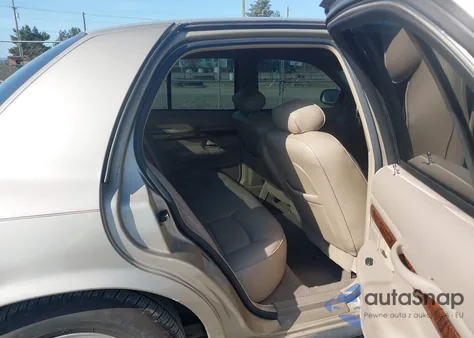 1999 Mercury Grand Marquis Ls из США, поврежденный, VIN 2MEFM75W5XX653177